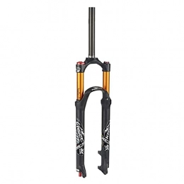 MJCDNB Mountain Bike Fork MJCDNB MTB Suspension Fork 26" 27.5" 29" Bike, 1-1 / 8" Magnesium Alloy Road Mountain Bicycle Air Forks Travel: 120mm