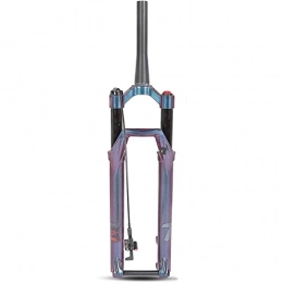 MJCDNB Mountain Bike Fork MJCDNB Remote Lockout Suspension Fork, 27.5" 29" Mountain Bike Lightweight Tapered 1-1 / 8" Air Forks