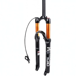 Fashion cabin Mountain Bike Fork Mountain Bicycle Suspension Forks, 26 / 27.5 / 29 Inch Bike Front Fork with Rebound Adjustment 120Mm Travel Bike Front Fork Air MTB Suspension Fork Ultralight Gas Shock Bicycle B, 27.5in
