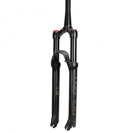 Fashion cabin Spares Mountain Bicycle Suspension Forks, 26 / 27.5 / 29 Inch Bike Front Fork with Rebound Adjustment 120Mm Travel Bike Front Fork Air MTB Suspension Fork Ultralight Gas Shock Bicycle C, 27.5in