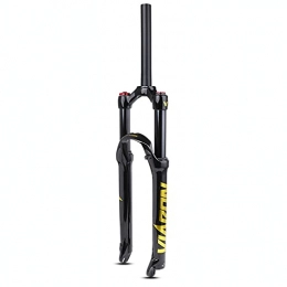 Fashion cabin Mountain Bike Fork Mountain Bicycle Suspension Forks, 26 / 27.5 / 29 Inch Bike Front Fork with Rebound Adjustment 120Mm Travel Bike Front Fork Air MTB Suspension Fork Ultralight Gas Shock Bicycle E, 26in
