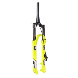 Bewinch Mountain Bike Fork Mountain Bicycle Suspension Forks, 26 / 27.5 / 29 Inch MTB Bike Front Fork with Rebound Adjust Straight Tube (Cone Tube), Remote Lockout 100Mm Travel 28.6Mm, Cone Tube, 29inch