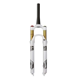 Bewinch Spares Mountain Bicycle Suspension Forks, 26 / 27.5 / 29 Inch MTB Bike Front Fork with Rebound Adjust Straight Tube (Cone Tube), Shoulder Control 100Mm Travel 28.6Mm, Cone Tube, 27.5inch