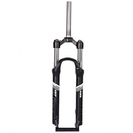 Fashion cabin Mountain Bike Fork Mountain Bicycle Suspension Forks, 26 / 27.5 inch Bike Front Fork with Rebound Adjustment Bike Front Fork Air MTB Suspension Fork Ultralight Gas Shock Bicycle Black, 26in