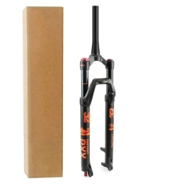DYSY Mountain Bike Fork Mountain Bicycle Suspension Forks 26 Inch, Aluminum Alloy 1-1 / 2 Straight Tube Shoulder Lock 27.5 / 29 Inch MTB Bike Front Fork Travel 120mm (Color : D, Size : 29 inch)