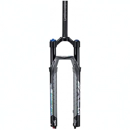 Fashion cabin Mountain Bike Fork Mountain Bicycle Suspension Forks, 27.5 Inch Bike Front Fork with Rebound Adjustment 120Mm Travel Bike Front Fork Air MTB Suspension Fork Ultralight Gas Shock Bicycle 27.5in