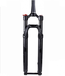 DYM Spares Mountain bike air fork shock-absorbing front fork 27.5 / 29 inch aluminum alloy spinal tube shaft damping aluminum alloy shoulder control / wire control 100mm strokeB 27.5inch