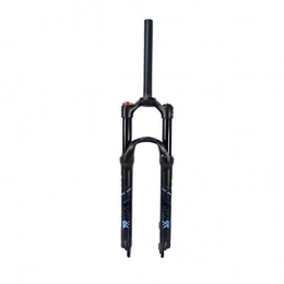Lsqdwy Mountain Bike Fork Mountain Bike Air Pressure Forks, Straight Tube 26, 27.5, 29 Inch Shoulder Control Lock Up Quick Release Version Disc Brake Stroke 120 Mm Bicycle Accessories Suspension Fork