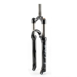 MirOdo Spares Mountain Bike Air Suspension Fork 26”27.5”29” Shock Pneumatic Fork Alu Alloy Manual Lockout Bike Fork 1-1 / 8" Straight Tube Travel 110mm QR 9 * 100mm Disc Brake Fork (Color : Gray, Size : 29")