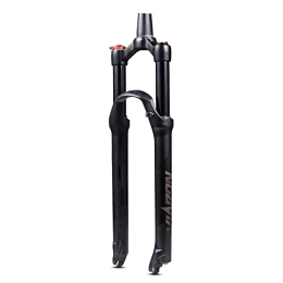 TONPOP Spares Mountain Bike Air Suspension Fork, Tapered Tube 26 / 27.5 / 29 Inch Travel 100mm Damping Adjustment Bicycle Accessories Manual Lockout
