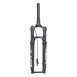 HerfsT Spares Mountain Bike Bicycle Thru Axle Air Suspension Front Fork 26 / 27.5 / 29 Inch 15x100mm, HL, RL MTB Forks Shock Absorbing 34mm Large Inner Tube Travel 120mm