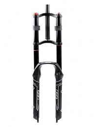 BSLBBZY Mountain Bike Fork Mountain Bike Downhill Fork 26 27.5 29inch Hydraulic Suspension Fork Rappelling Bicycle Oil Fork With Damping Disc Brake MTB DH / AM / FR 1-1 / 8" 1-1 / 2" QR Travel 135mm Ultra-lightweight MTB Front Fork