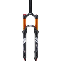 DISA Mountain Bike Fork Mountain Bike Dual Air Chamber Front Fork Air Fork Damping Tortoise and Hare Adjustment 26 / 27.5 Air Shock Front Fork - Suitable for Mountain Bikes on Snowy Beaches