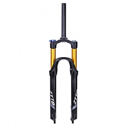 MGRH Spares Mountain Bike Fork, 26 / 27.5 / 29 Inch Air Gas Suspension Fork MTB Bicycle Lightweight Straight Fork, QR:9 * 100mm, 120mm Travel, Weight1.8 Kg 29 inch