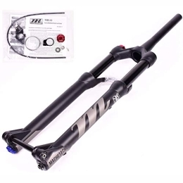 Vests Mountain Bike Fork Mountain Bike Fork, 27.5, 29 Inches Fork Width 100X15MM Shoulder Control Line Control Vertebral Canal Suitable for Bicycles MTB Bicycle Suspension Fork B, 29 inch