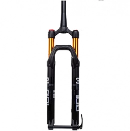 Bktmen Mountain Bike Fork Mountain Bike Fork Barrel Shaft Fork Tapered Remote / Manual Lockout Air Suspension Fork Lockable Outer Tube 40mm (Color : Tapered Manual, Size : 29 inches)
