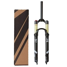 SJHFG Mountain Bike Fork Mountain Bike Fork, Bicycle Magnesium Alloy Suspension Fork Air Fork Front Fork Stroke 120mm Fork Bicycle Accessories (Color : A, Size : 27.5inch)
