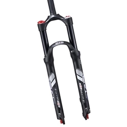 Vests Mountain Bike Fork Mountain Bike Fork, Damping Adjustable Double Chamber Air Fork Aluminum-Magnesium Alloy 26, 27.5 Inches Suitable for Bicycles MTB Bicycle Suspension Fork A, 27.5 inch