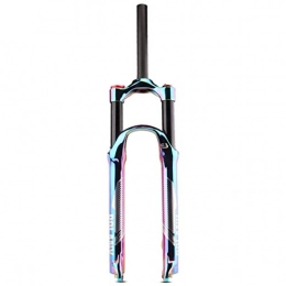 TESITE Spares Mountain bike forks 27.5 / 29 Inch Air pressure suspension fork Straight Tube Shoulder Control / Aluminum Alloy Material / Travel :120mm