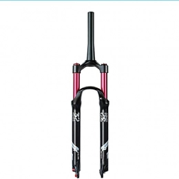 CWYP-MS Mountain Bike Fork Mountain Bike Forks Absorber，27.5 / 29 Inch Magnesium Alloy 1-1 / 8 ”Remote Lock Out Downhill Forks Travel 140mm (Color : Tapered Hand, Size : 26IN)