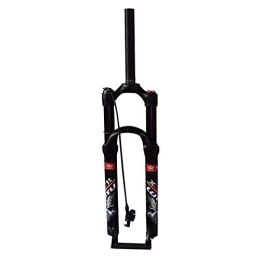 TYXTYX Mountain Bike Fork Mountain Bike Front Fork 26" 27.5 Inch 29er, Light Alloy Manual Remote Lockout Bicycle Suspension Fork Travel: 120mm - Black