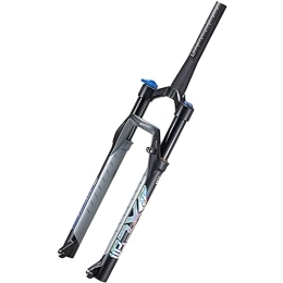 Auoiuoy Mountain Bike Fork Mountain Bike Front Fork 27.5 / 29 Inch Bicycle Suspension Fork Lightweight Aluminum Alloy Air Fork, Disc Brake 120MM Travel, A-29inch