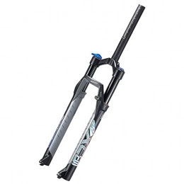 BaiHogi Mountain Bike Fork Mountain Bike Front Fork, 27.5 / 29 Inch Suspension Fork Lightweight Aluminum Alloy Air Fork, Disc Brake 120MM Travel Bicycle Assembly Accessories (Color : Straight, Size : 29inch)