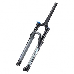 BaiHogi Mountain Bike Fork Mountain Bike Front Fork, 27.5 / 29 Inch Suspension Fork Lightweight Aluminum Alloy Air Fork, Disc Brake 120MM Travel Bicycle Assembly Accessories (Color : Tapered, Size : 27.5inch)