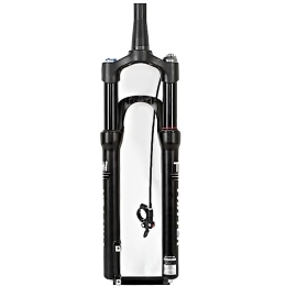Generic Mountain Bike Fork Mountain Bike Front Fork 27.5 Inches 29 Inches Air Pressure Shock Absorber Front Fork Disc Brake Quick Release Version Air Fork, Remote Lockout, 27.5inch