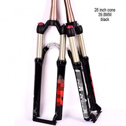 FHGH Mountain Bike Fork Mountain Bike Front Fork Bicycle Front Fork Bicycle MTB Fork 9 Mm Quick Release Fork 26 Inch Mountain Bike Front Fork Aluminum Alloy Fork Fork Spinal Canal Front Fork