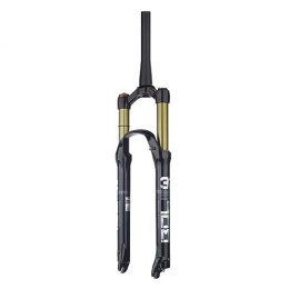  Mountain Bike Fork Mountain Bike Front Forks 26 / 27.5 / 29 Inch, Mountain Bike Front Fork, 120mm Stroke, Mg Aluminum Alloy, Bicycle Suspension, Air Fork, Straight Steerer, Manual Lock, 26 27.5 29 Inches (Color : Tapered t