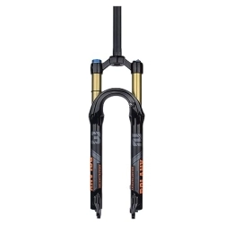  Mountain Bike Fork Mountain Bike Front Forks 26 / 27.5 / 29 Inch, Mountain Bike Front Fork 26 27.5 29 Inch Aluminum Mg Alloy Manual Locking Shock Absorber Suspension Fork for Cycling (Color : 2, Size : 29in)