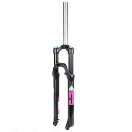 MabsSi Mountain Bike Fork Mountain Bike Front ForksTravel 120mm, 1 1 / 8 Straight Tube QR 9mm Manual Lockout XC AM Ultralight 26 / 27.5 MTB Air Suspension Fork(Size:27.5 INCH, Color:STRAIGHT)