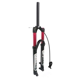 TYXTYX Mountain Bike Fork Mountain Bike MTB Front Air Fork Suspension 26 27.5 29 Inch Travel 140mm Shock Absorber QR 9mm Bicycle Accessories (Color : Straight Remote Lock Out, Size : 27.5 inch)