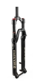 WLKY Spares Mountain Bike Suspension Fork 26 / 27.5 / 29 Bicycle Suspension Fork MTB Air Fork with Damping Rebound Bicycle Accessories, 100 mm Hub (Black, 26 Straight Shoulder Control)