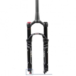 LJP Mountain Bike Fork Mountain bike Suspension Fork Adjustable damping Spinal canal air pressure fork Rebound Adjust QR Lock Out Ultralight Shoulder control / Wire control (Color : Shoulder control, Size : 29inch)