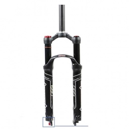 QIANGU Mountain Bike Fork Mountain bike Suspension Fork Adjustable damping Straight tube / air pressure fork Rebound Adjust QR Lock Out Ultralight （Shoulder control / Wire control） (Color : Shoulder control, Size : 29inch)
