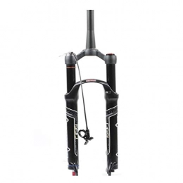 QIANGU Mountain Bike Fork Mountain bike Suspension Fork Adjustable damping Straight tube / spinal canal air pressure fork Rebound Adjust QR Lock Out Ultralight Wire control (Color : Cone Remote, Size : 27.5inch)