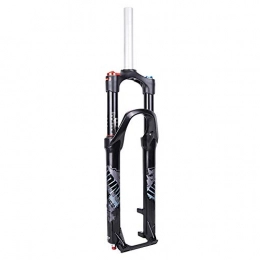 Longjiahaiwei Mountain Bike Fork Mountain Bike Suspension Fork Bicycle Front Fork Magnesium Alloy Wire Control Fork Mountain Bike 26 / 27.5 Inch Cone Tube Rear Axle Air Pressure Shock Absorber Front Fork Mountain Bike Fork