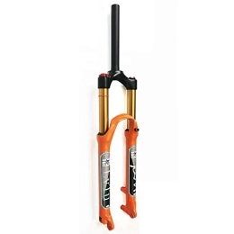 TYXTYX Mountain Bike Fork Mountain Bike Suspension Front Forks 26 / 27.5 / 29 Inch Orange 140mm Travel Bicycle Lightweight MTB Air Fork -140L-QR-9x100 (Color : Straight Manual Lock Out, Size : 26 inch)