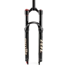 Generic Mountain Bike Fork Mountain Front Fork 26 Inch 27.5 Inch 29 Inch Double Air Chamber Fork Bicycle Shock Absorber Front Fork Air Fork, Manual Lockout, 29inch