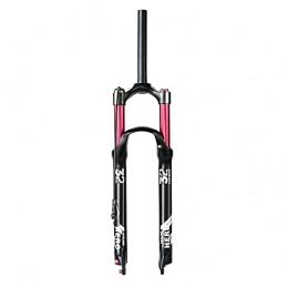BCCDP Spares Mountain Front Fork 26 Inch 27.5 Inch 29 Inch Double Air Chamber Fork Bicycle Shock Absorber Front Fork Air Fork Material: Aluminum Alloy