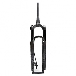 Foot Care Mountain Bike Fork Mountain Front Fork 27.5 Inch 29 Inch Air Chamber Fork Tapered Tube Remote Lockout Bicycle Shock Absorber Front Fork Air Fork 27.5inch