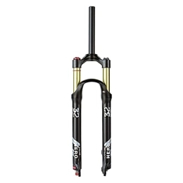 QHYXT Spares MTB Air Shock Fork, 26 27.5 29 inch Bicycle Suspension Fork Mountain Bike Front Fork with Damping Adjustment, Travel 120mm 9mm Quick Release HL / RL