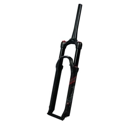  Spares MTB Air Suspension Fork 26 / 27.5 / 29 Travel 100mm Mountain Front Fork Rebound Adjust 1 1 / 2" Tapered Tube QR 9mm Manual Lockout XC AM Ultralight Mountain Bike Front Forks