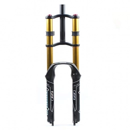 TongT18 Mountain Bike Fork MTB Air Suspension Fork Air Fork 26 / 27.5 / 29 Inch Pneumatic quick release barrel shaft Mountain Bike Fork Suspension Fork Disc Brake Column Front Fork Bicycle Suspension Fork A, 27.5lnch