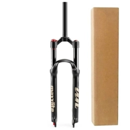 DYSY Spares MTB Bicycle Forks 26 27.5 Inch, Aluminum Alloy 1-1 / 8" Straight Tube Mountain Bike Steerer Front Fork Remote Locking 120mm Disc Brake (Color : Remote Lock A, Size : 27.5 inch)