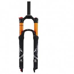 SASCD Mountain Bike Fork MTB Bicycle Suspension Fork 26 / 27.5 / 29 inch 1-1 / 8 Air Shock Forks Suspencion straight 9MM QR Mountain Bike Fork parts (Color : 29 inch)