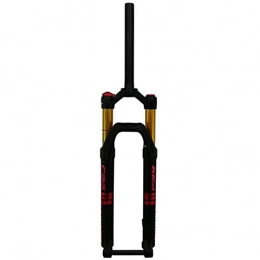 NOLOGO Spares MTB bike 29 Inch Mountain Bike Suspension Fork, 27.5 Inch Bicycle Forks Steerer MTB Bumper Remote Unisex's Lock Out Travel 120mm Air Fork (Color : B, Size : 27.5 INCH)