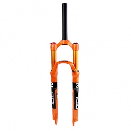 NOLOGO Mountain Bike Fork MTB bike Mountain Bike Suspension Forks 27.5 Inch, Straight Tube XC DH Competition Road Cycling Fork 1-1 / 8" Disc Brake Travel 120mm Air Fork (Color : A, Size : 29 inch)